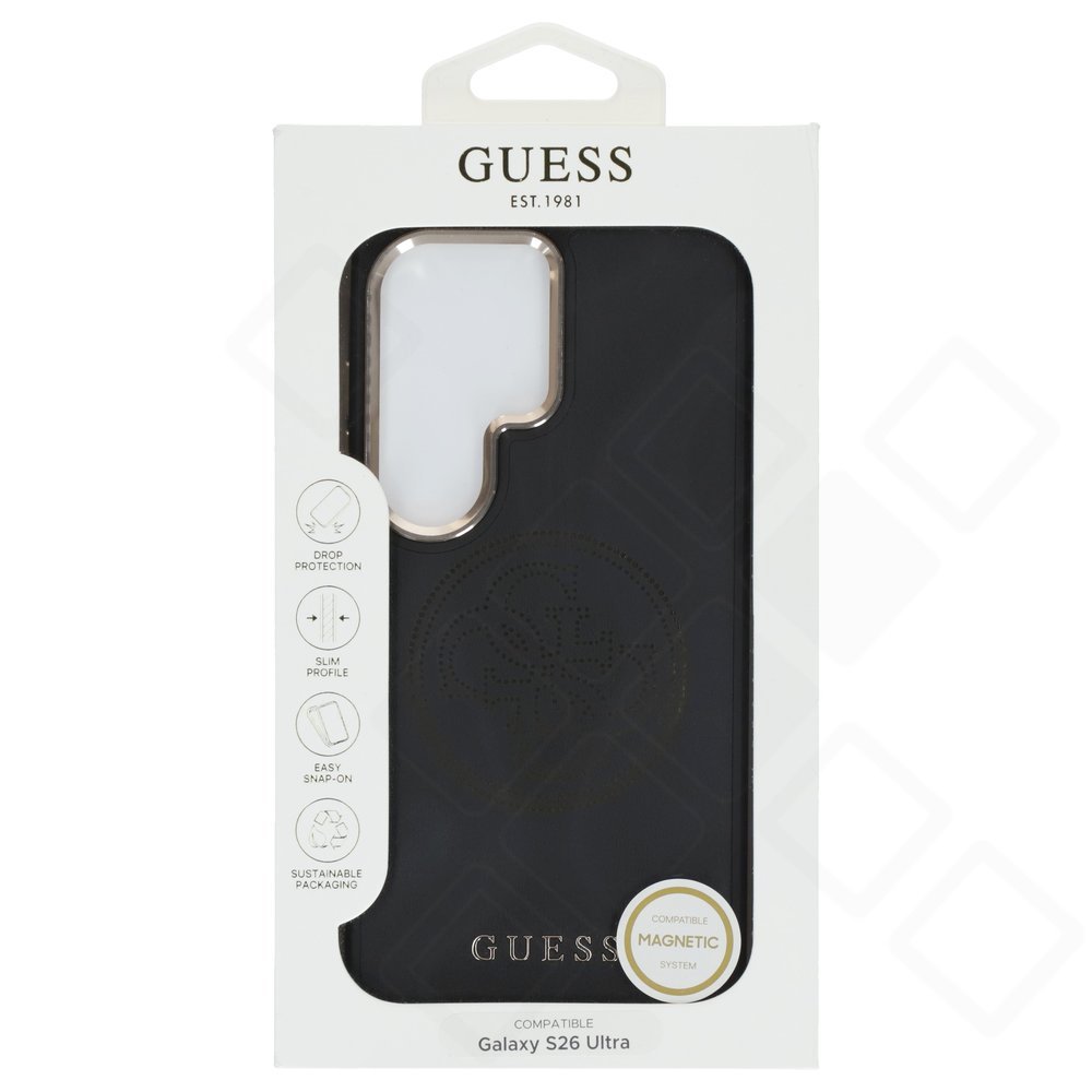 Guess 4G Perforated PU Leather Case für Samsung Galaxy S26 Ultra – Produktansicht 3