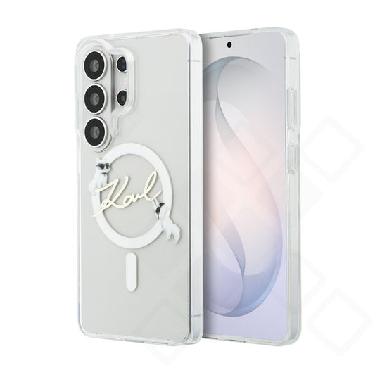 Karl Lagerfeld IML Choupette Karl Script Logo Case für Samsung Galaxy S26 Ultra – Produktansicht 2