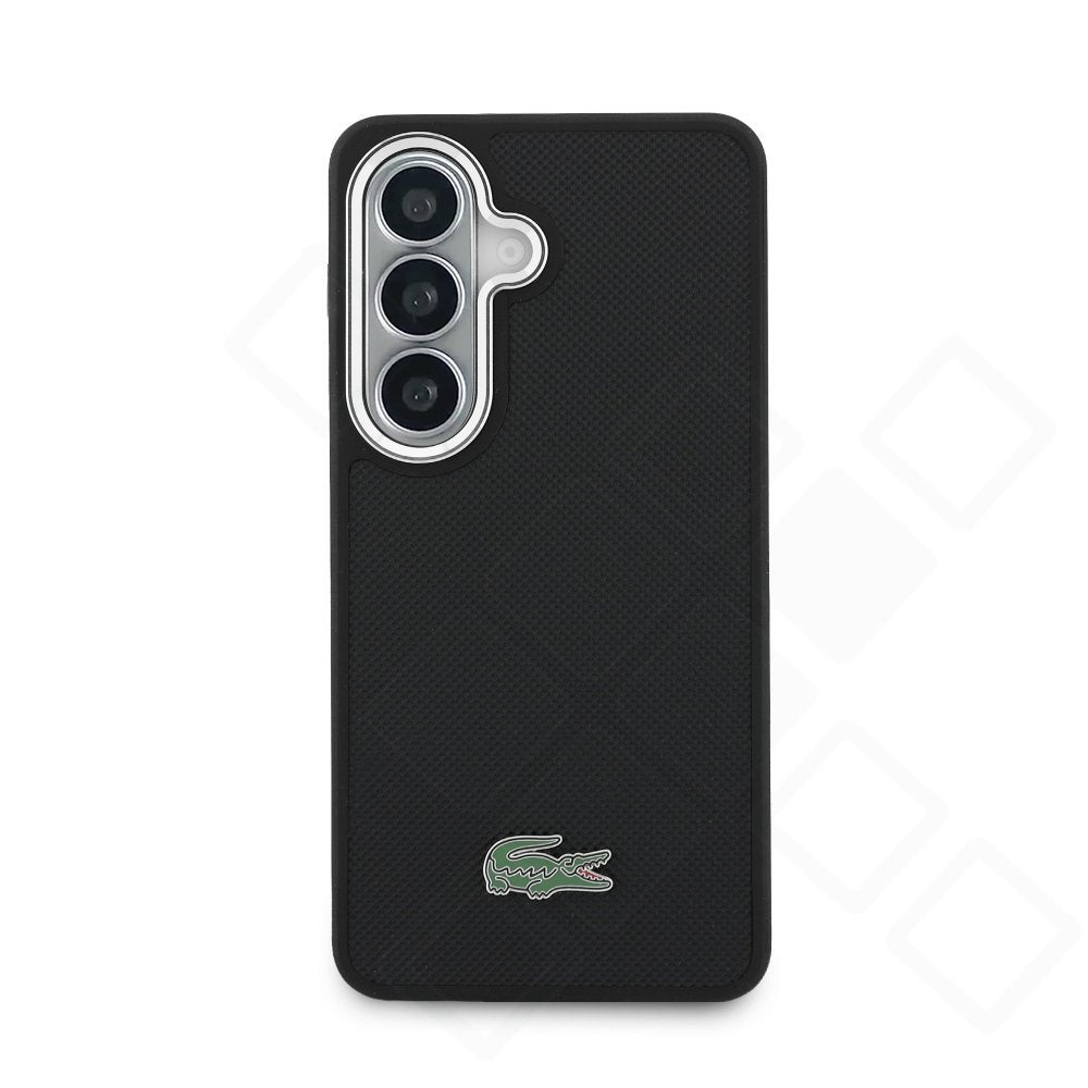 Lacoste Wrap Petit Piqué PVC Case – Galaxy S26 | Schwarz