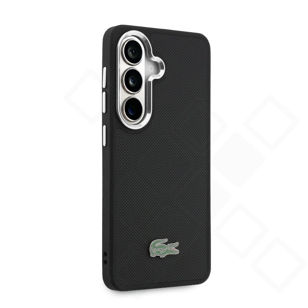 Lacoste Wrap Petit Piqué PVC Case – Galaxy S26 | Schwarz