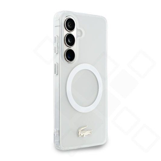 Lacoste Shockproof Hard Case für Samsung Galaxy S26 – Transparent – Detailansicht 2