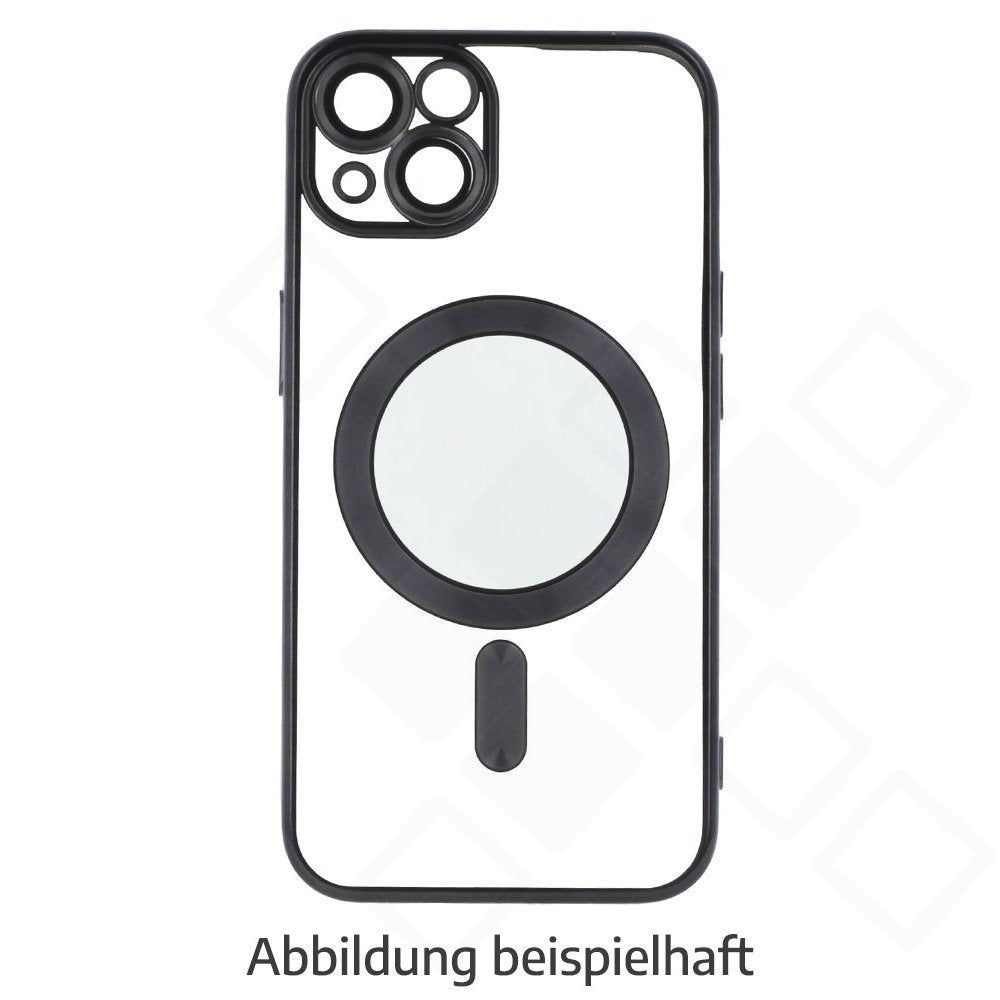 anco Magnetic Chrome Case – Transparente Schutzhülle mit Chrome-Akzenten & Magnetfunktion für Samsung Galaxy S26