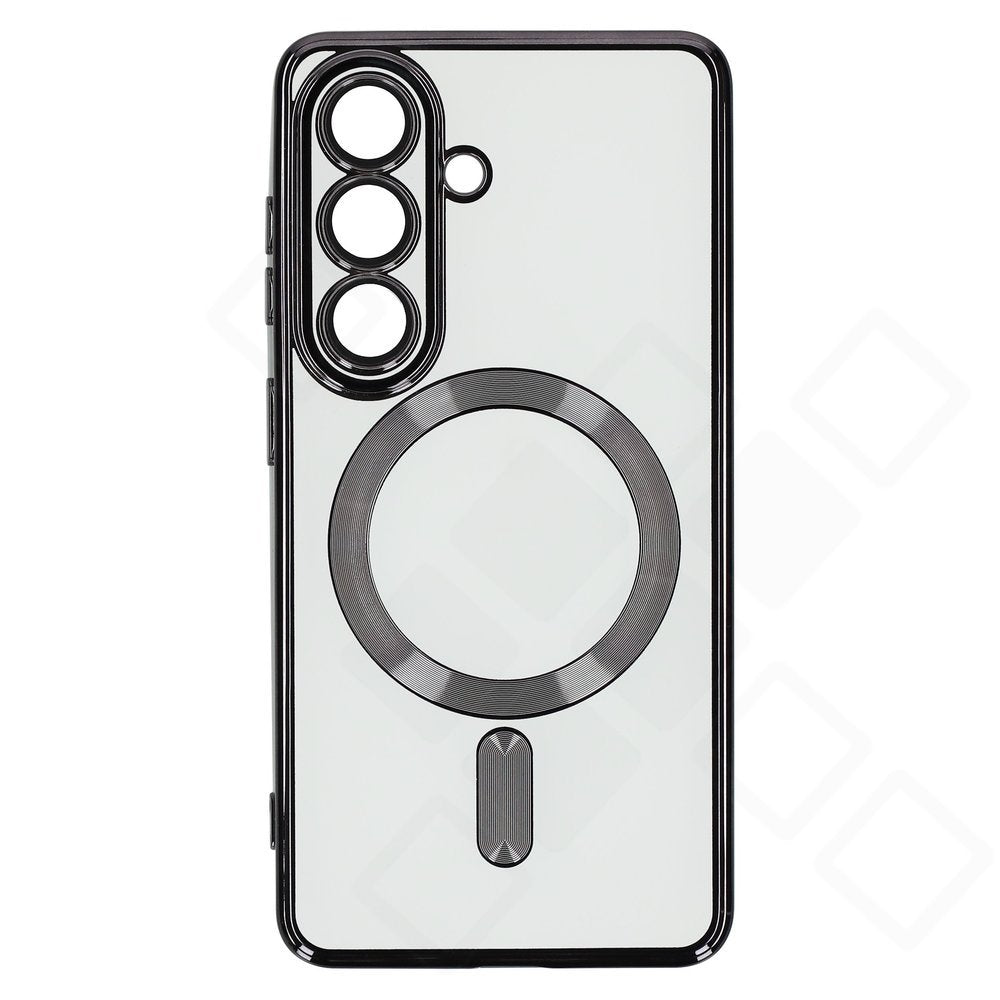 anco Magnetic Chrome Case für Samsung Galaxy S26 – Magnetische TPU Handyhülle mit transparenter Rückseite