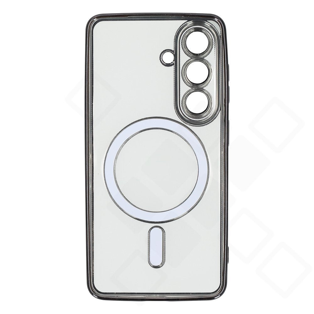 anco Magnetic Chrome Case für Samsung Galaxy S26 – Magnetische TPU Handyhülle mit transparenter Rückseite