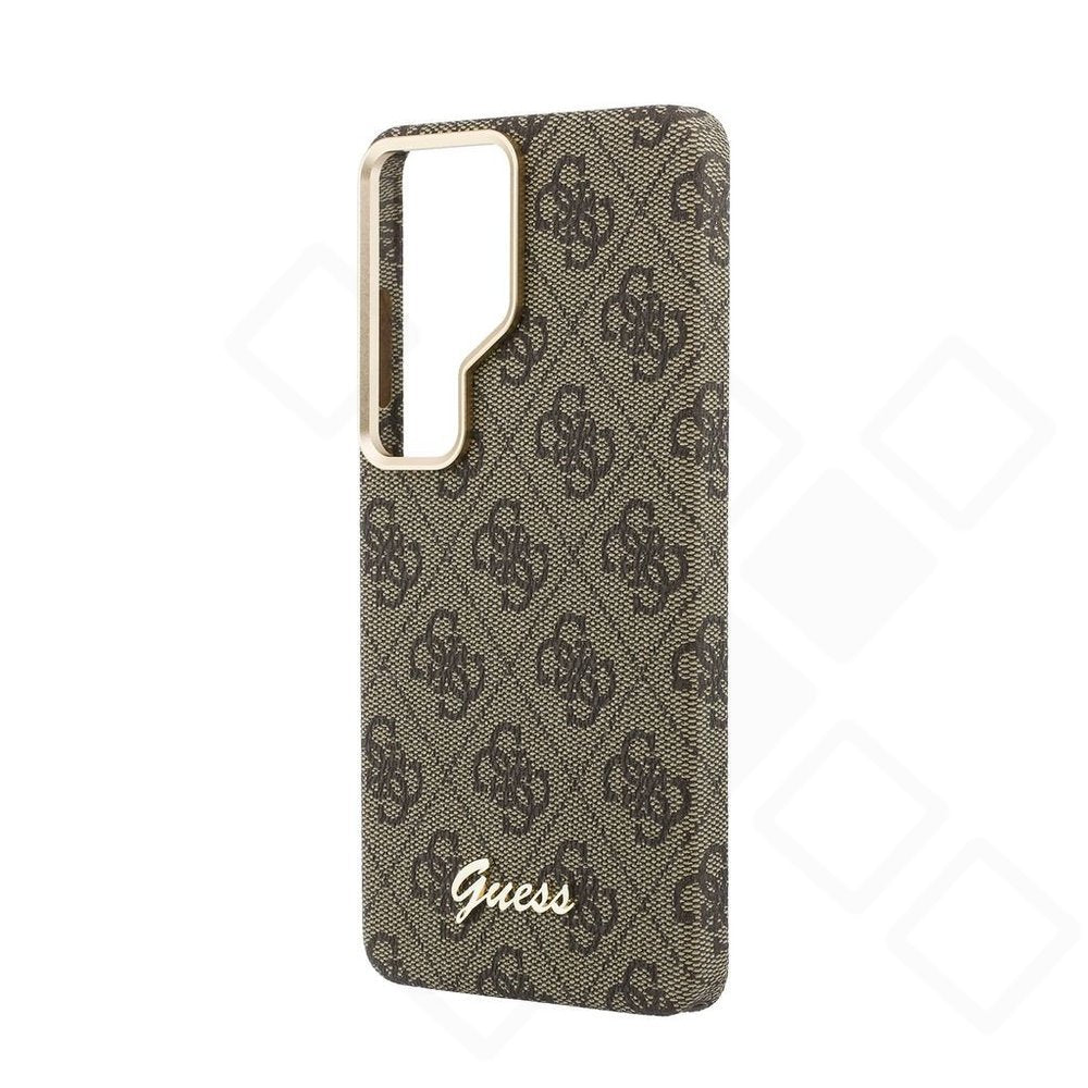 Guess PU 4G Script Metal Logo Magnetic Case für Samsung Galaxy S26 Ultra – Produktansicht 4