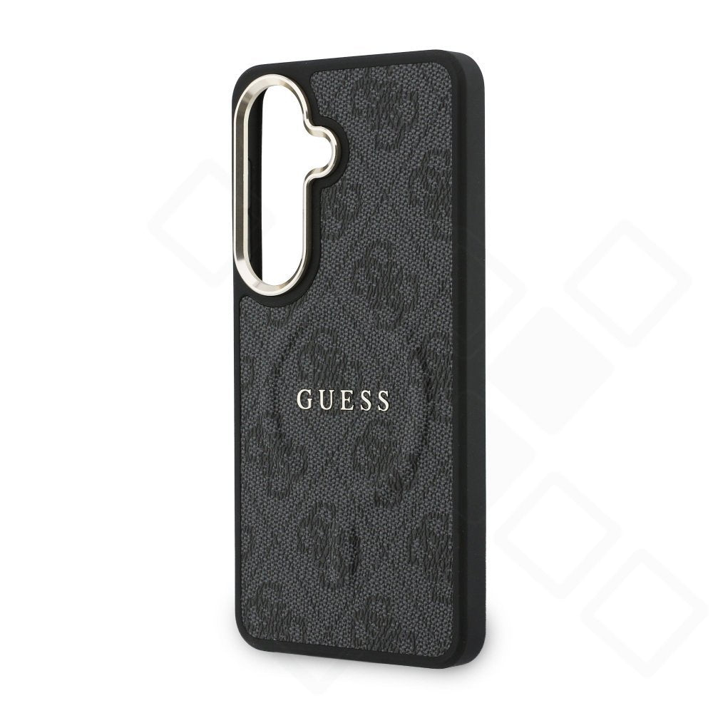 Guess PU Leather 4G Gold Frame Magnetic Case – Galaxy S26 | Schwarz, Braun, Pink