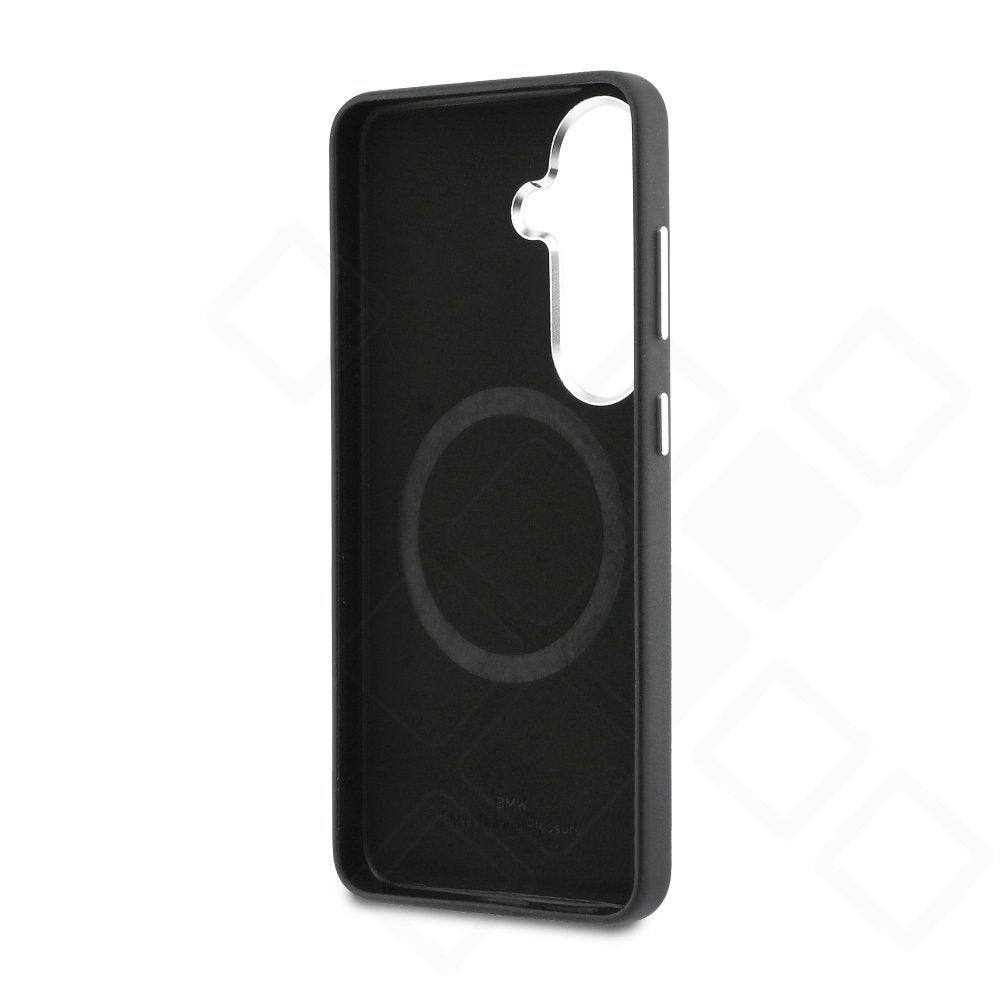 BMW Signature PU Leather Magnetic Case – Galaxy S26 | Schwarz