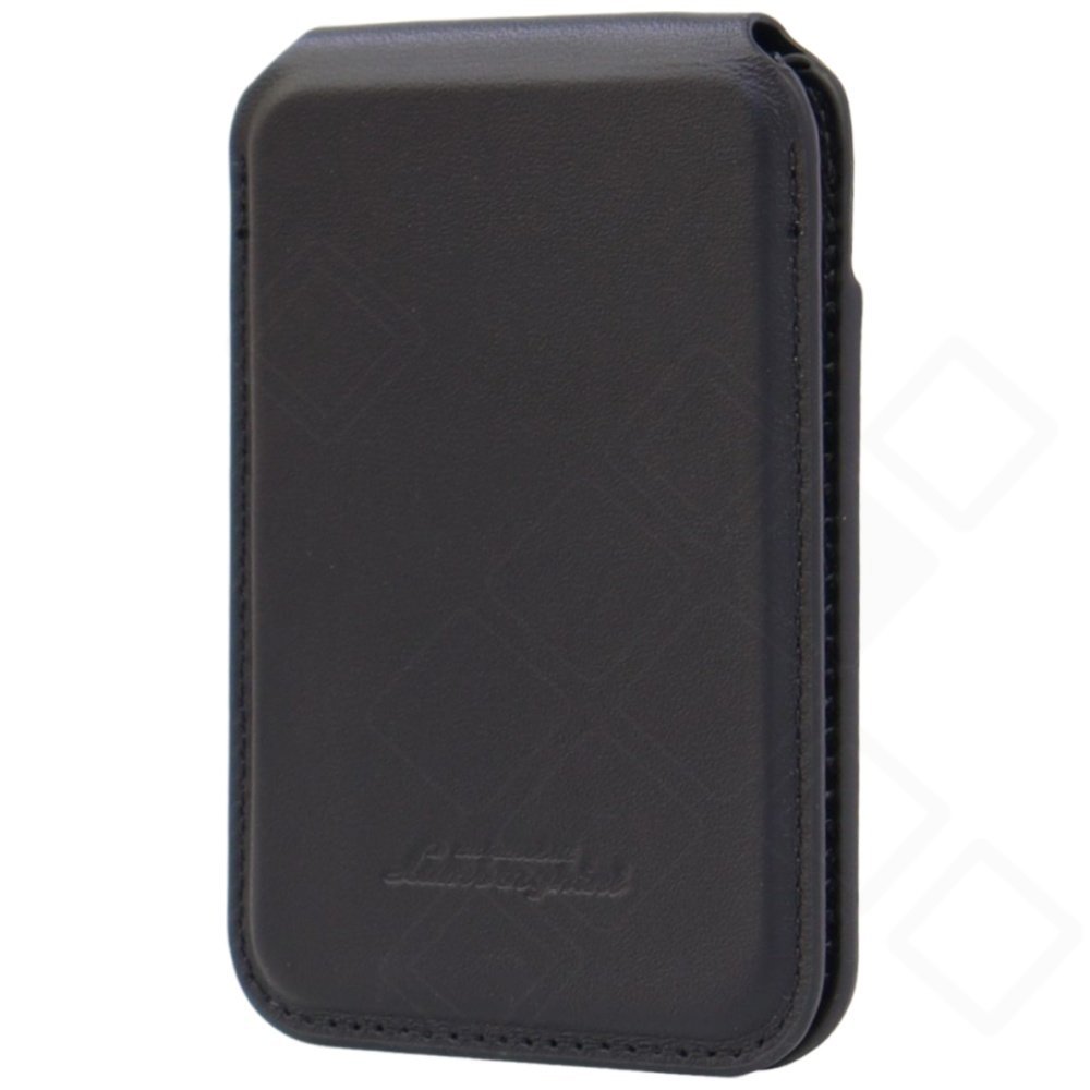Lamborghini Leather MagSafe Cardslot Stand - grün