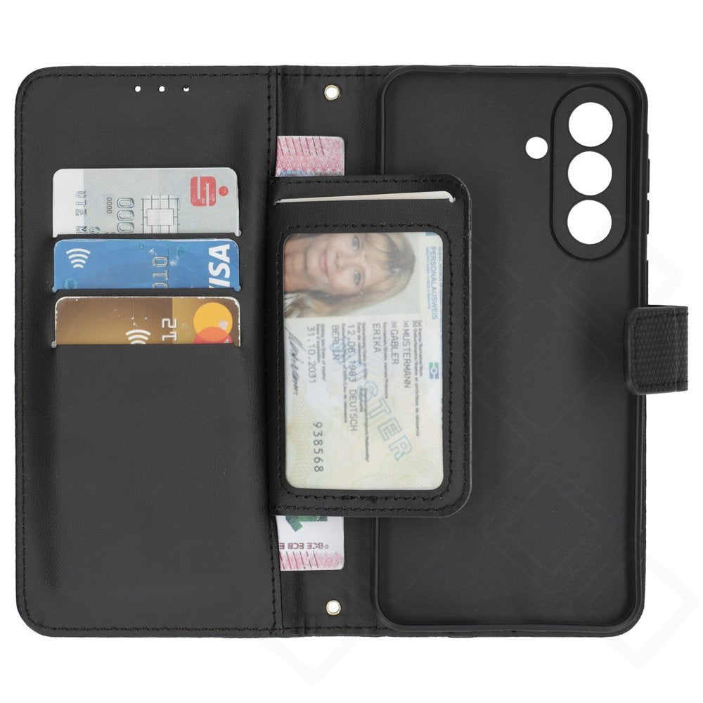 anco Bookcase Triangle – Galaxy A57 5G | 3 Kartenfächer & Wallet
