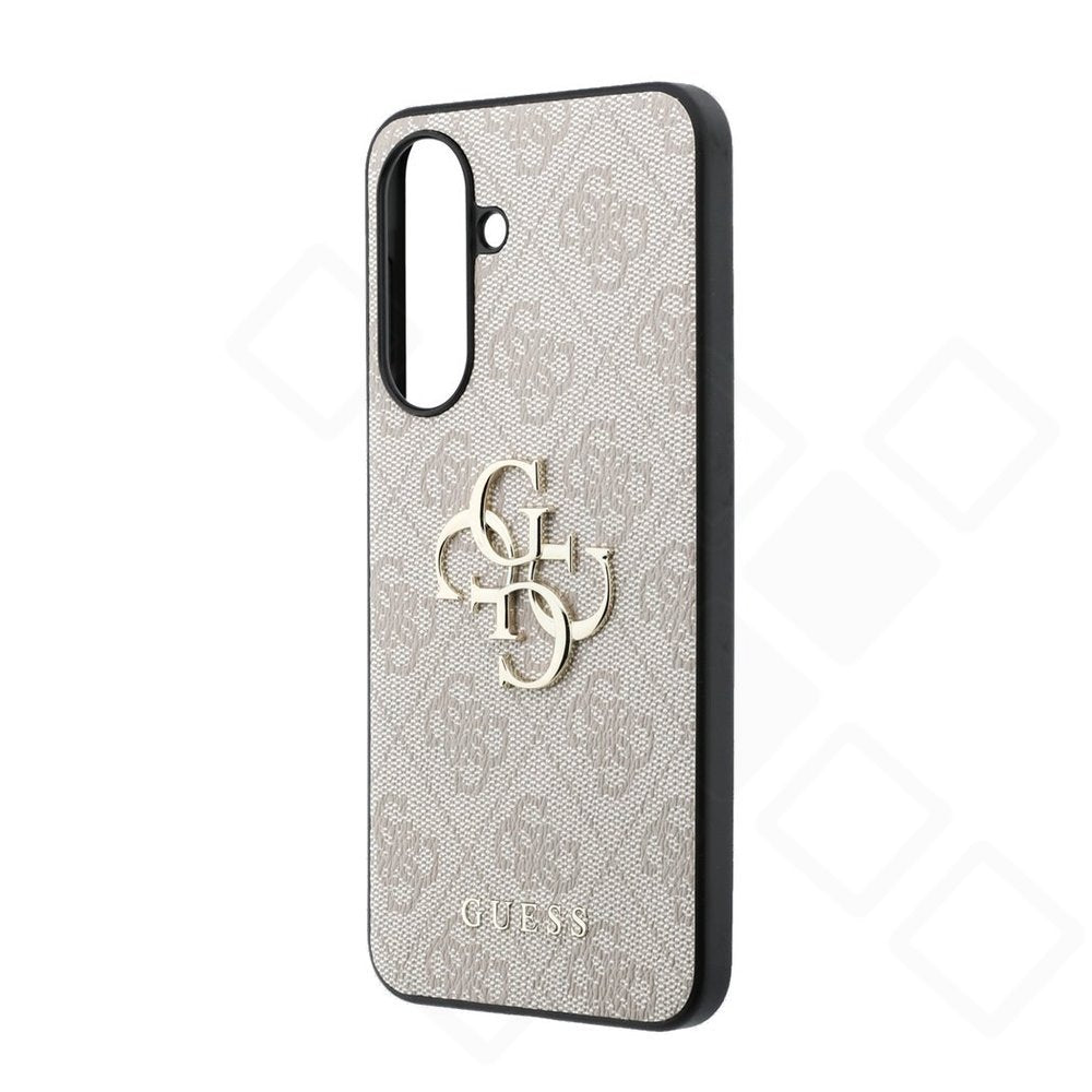 Guess PU 4G Metal Logo Case für Samsung Galaxy A57 5G – Premium Schutzhülle – Pink