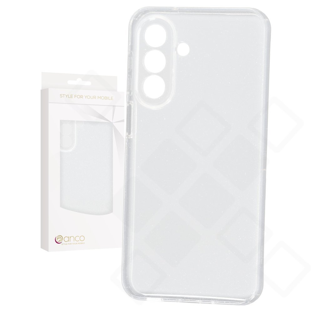 anco Shine Case – Galaxy A27 5G | Glitzer & Transparentschutz