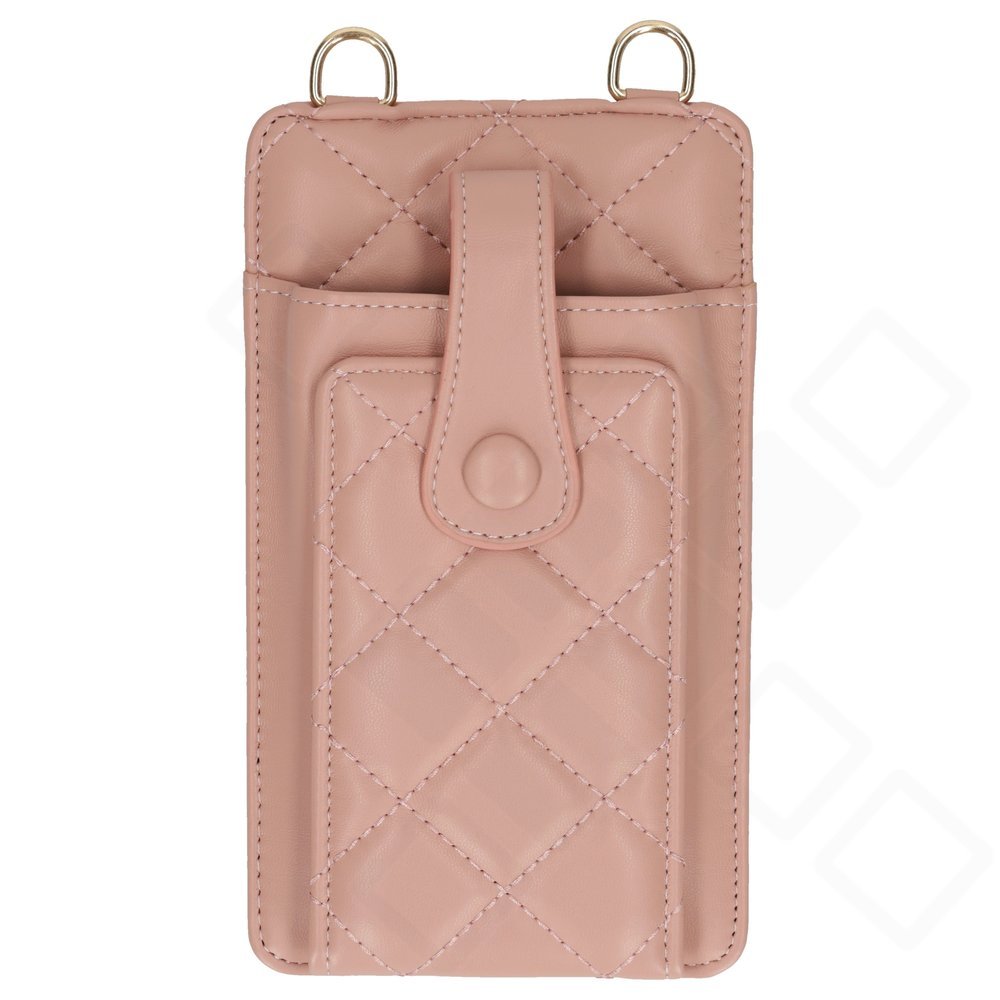 anco Quilted Phone Bag – Handytasche mit 150 cm langer Tragekette