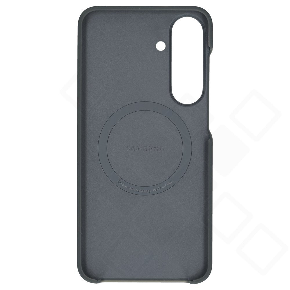 Schwarzes Samsung Silicone Magnet Cover für Galaxy S26 FE in Detailansicht