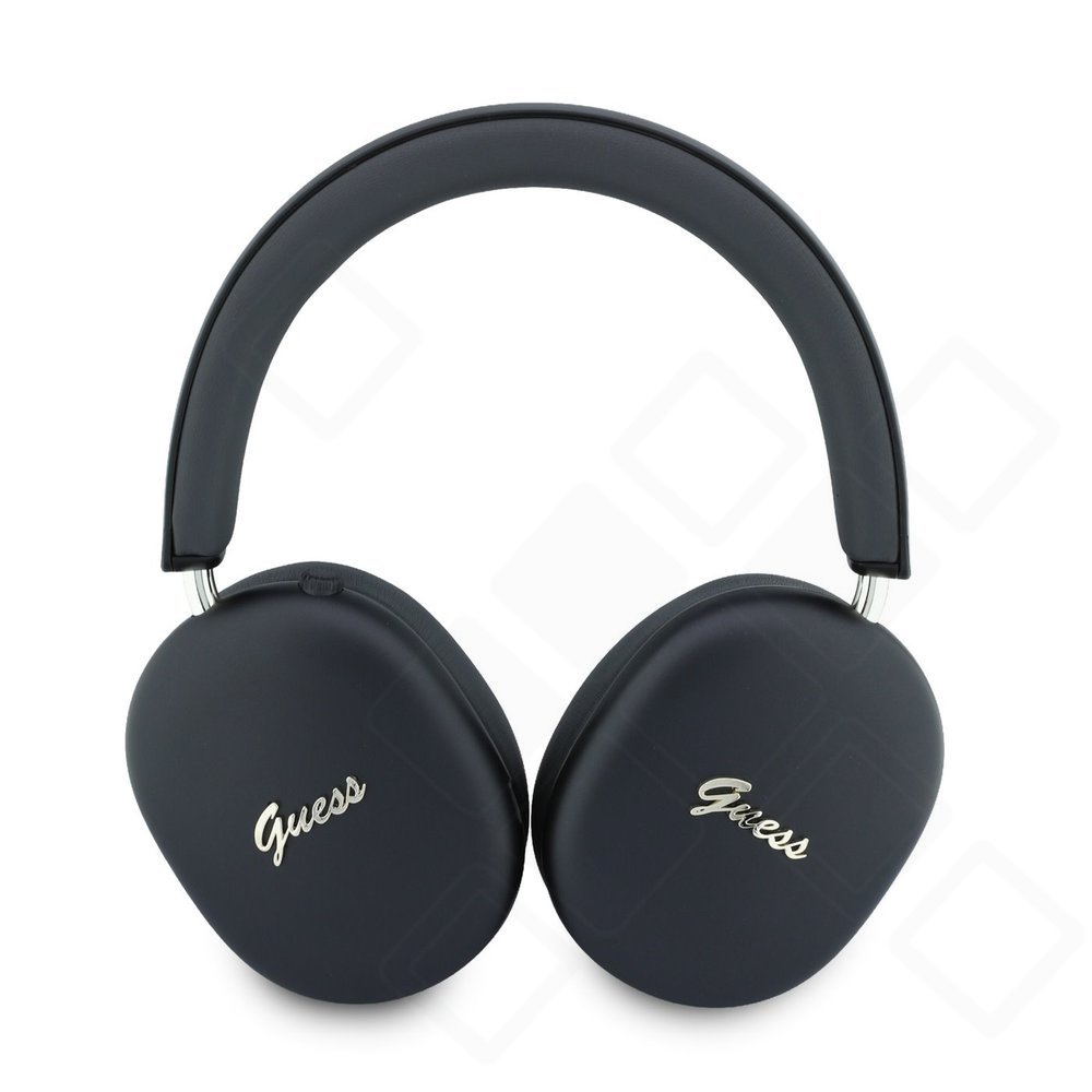 Guess Metallic Finish Gold Script Logo ENC Wireless Kopfhörer – Bluetooth Over-Ear Headphones mit ENC und bis zu 26 Stunden Akkulaufzeit