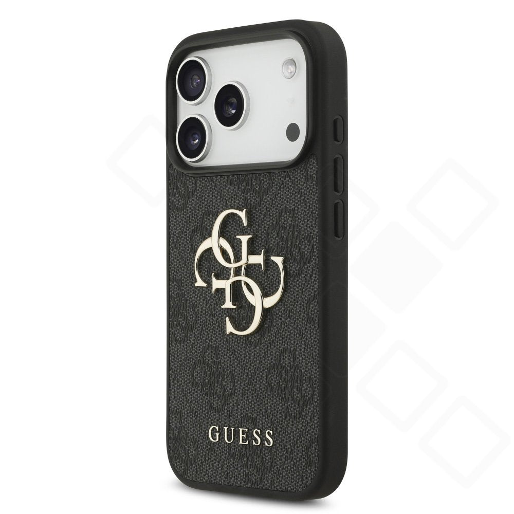 Guess 4G Metal Logo Hülle – Apple iPhone 17 Pro / 18 Pro | Flexible Seiten