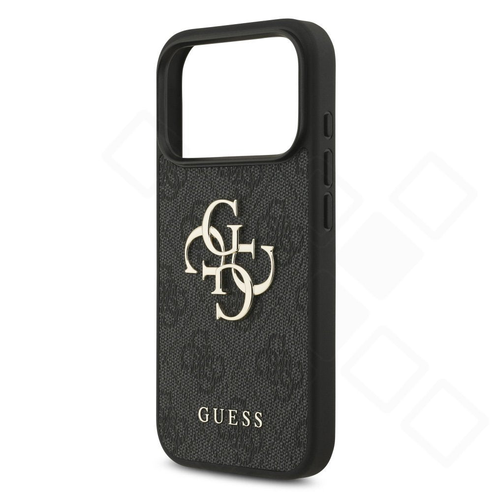 Guess 4G Metal Logo Hülle – Apple iPhone 17 Pro / 18 Pro | Flexible Seiten