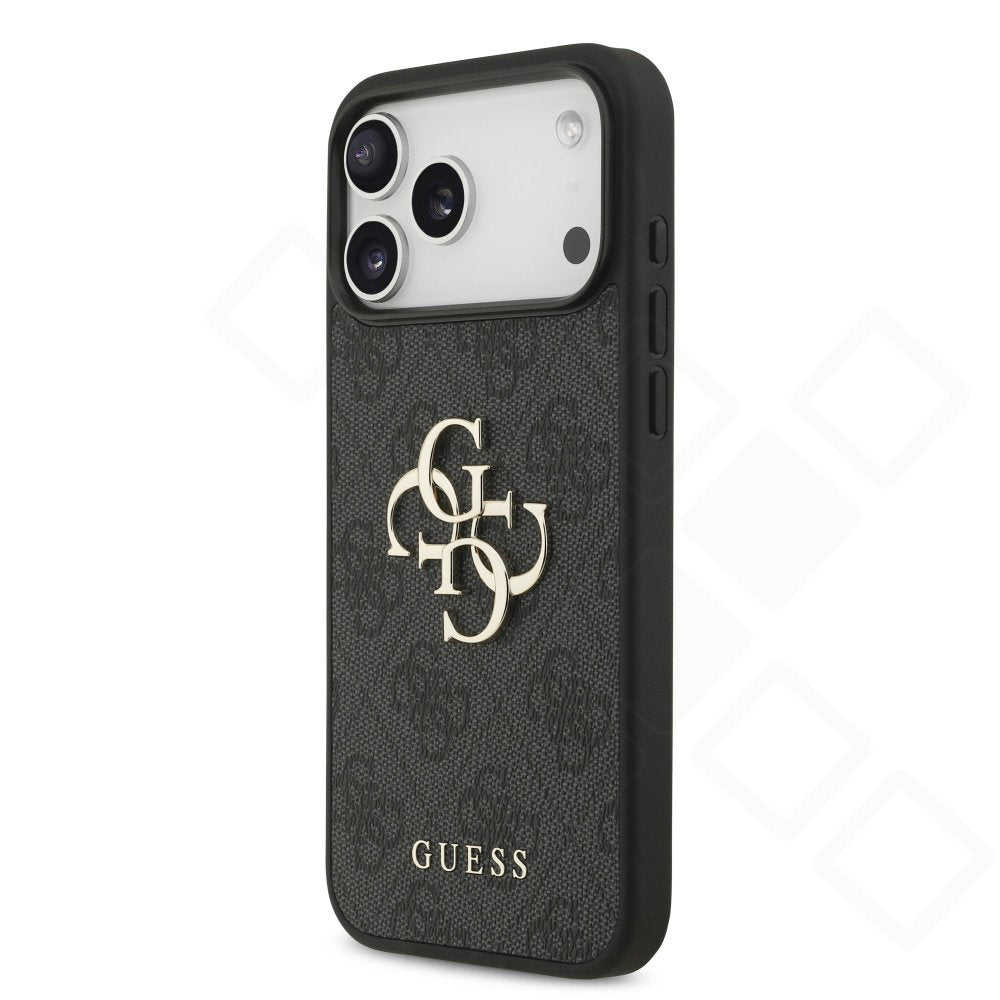 Guess PU 4G Metal Logo Case für Apple iPhone 17 Pro Max & iPhone 18 Pro Max – Premium Schutzhülle