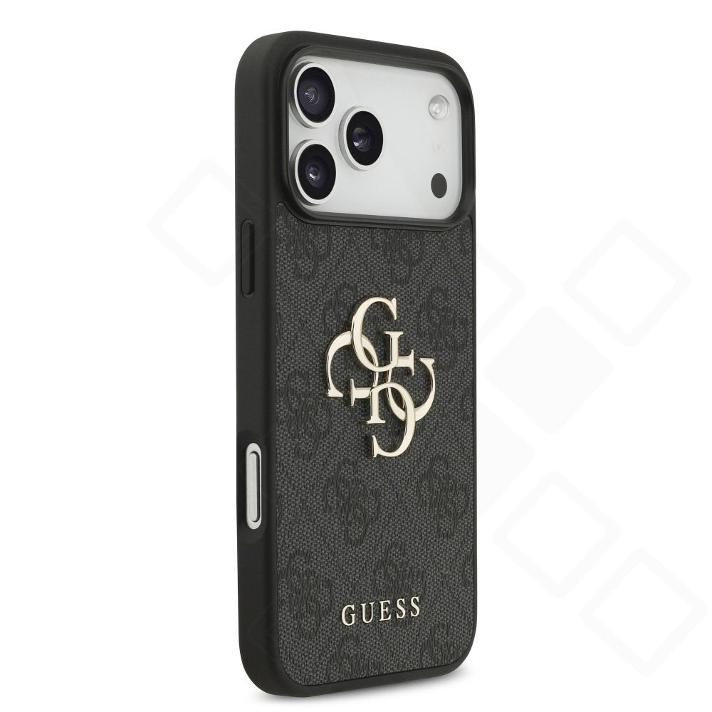 Guess PU 4G Metal Logo Case für Apple iPhone 17 Pro Max & iPhone 18 Pro Max – Premium Schutzhülle