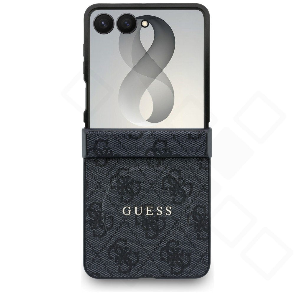 Guess PU Leather 4G Magnetic Case für Samsung Galaxy Z Flip8