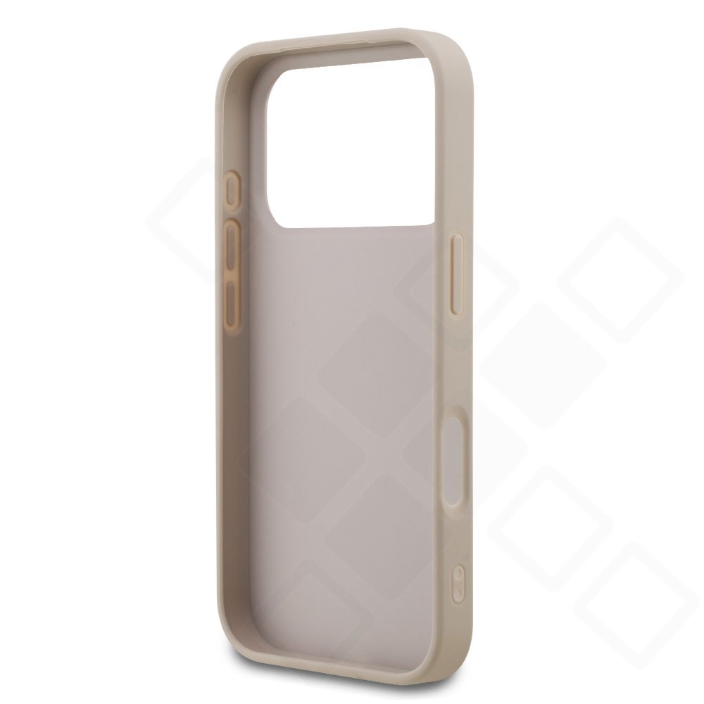 Guess PU 4G Metal Classic Logo Case für iPhone 17 Pro / 18 Pro