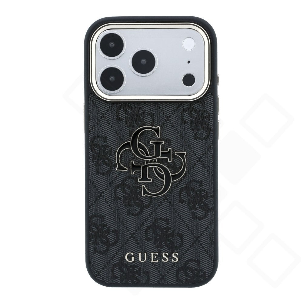 Guess PU 4G Resin Logo Case für iPhone 17 Pro / 18 Pro