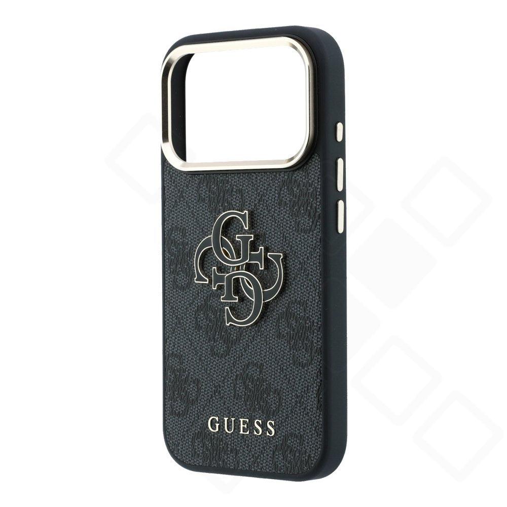 Guess PU 4G Resin Logo Case für iPhone 17 Pro / 18 Pro