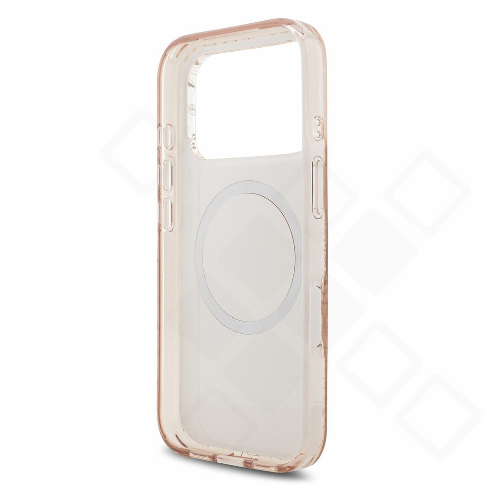 Guess IML Flowers Strap MagSafe Case für iPhone 17 Pro / 18 Pro