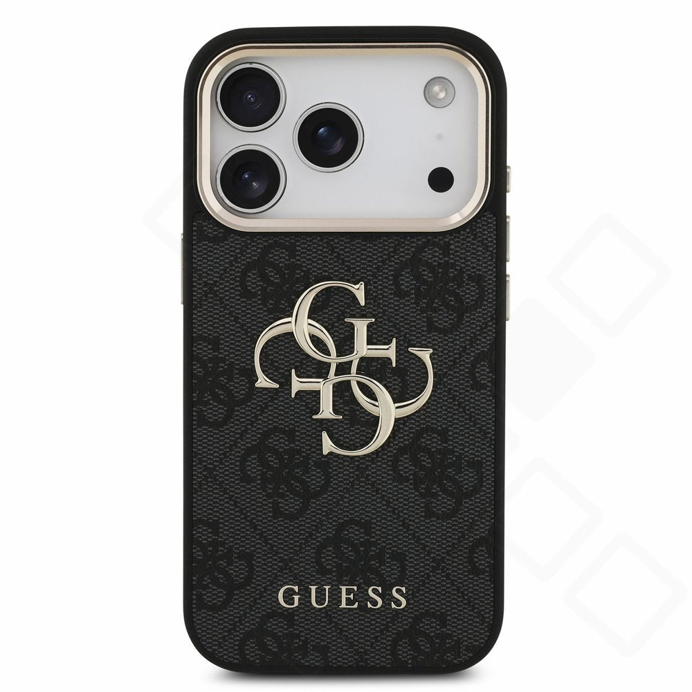 Guess PU 4G Metal Logo Strap Case für iPhone 17 Pro / 18 Pro