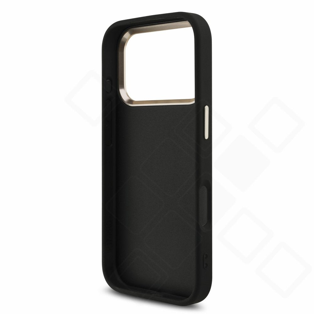 Guess PU 4G Metal Logo Strap Case für iPhone 17 Pro / 18 Pro
