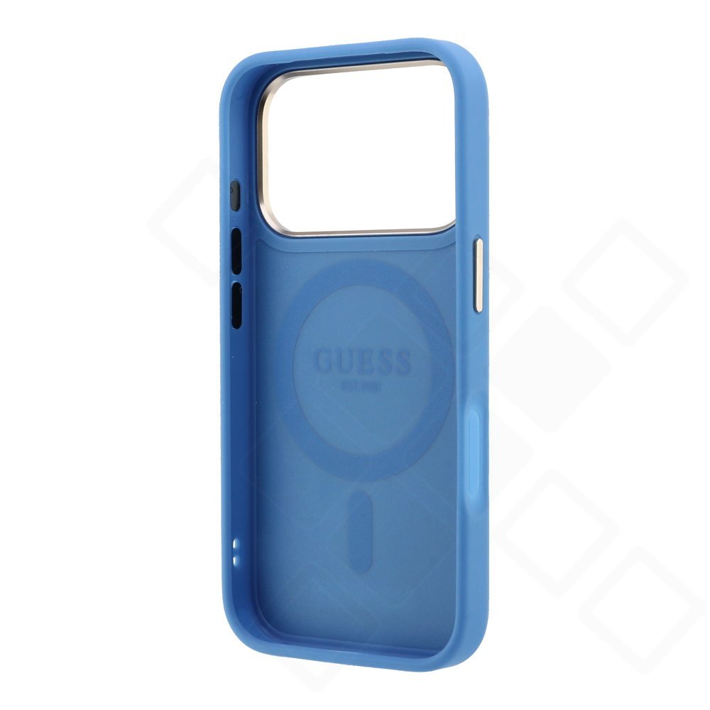 Guess PU 4G Ring Stand MagSafe Case für iPhone 17 Pro / 18 Pro