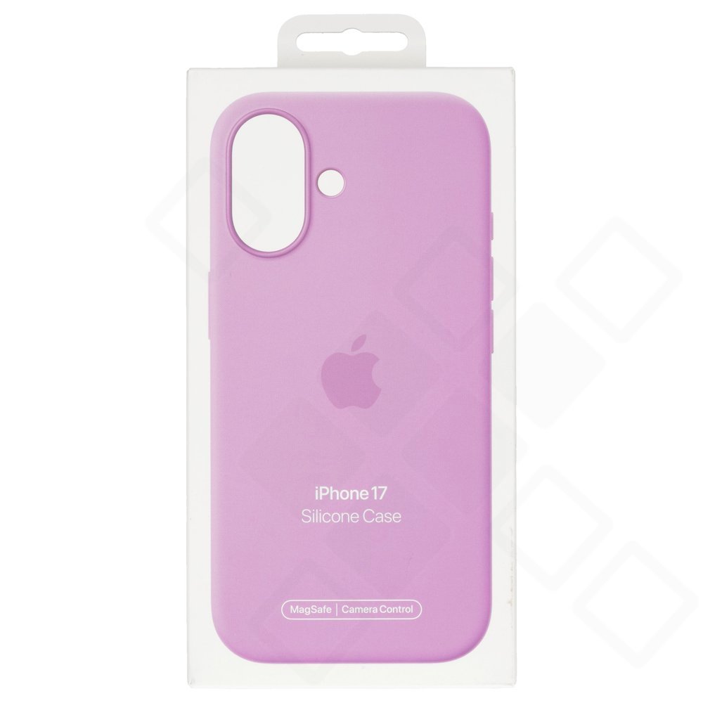 Apple Silicone Case with MagSafe für Apple iPhone 17 - electric lavender