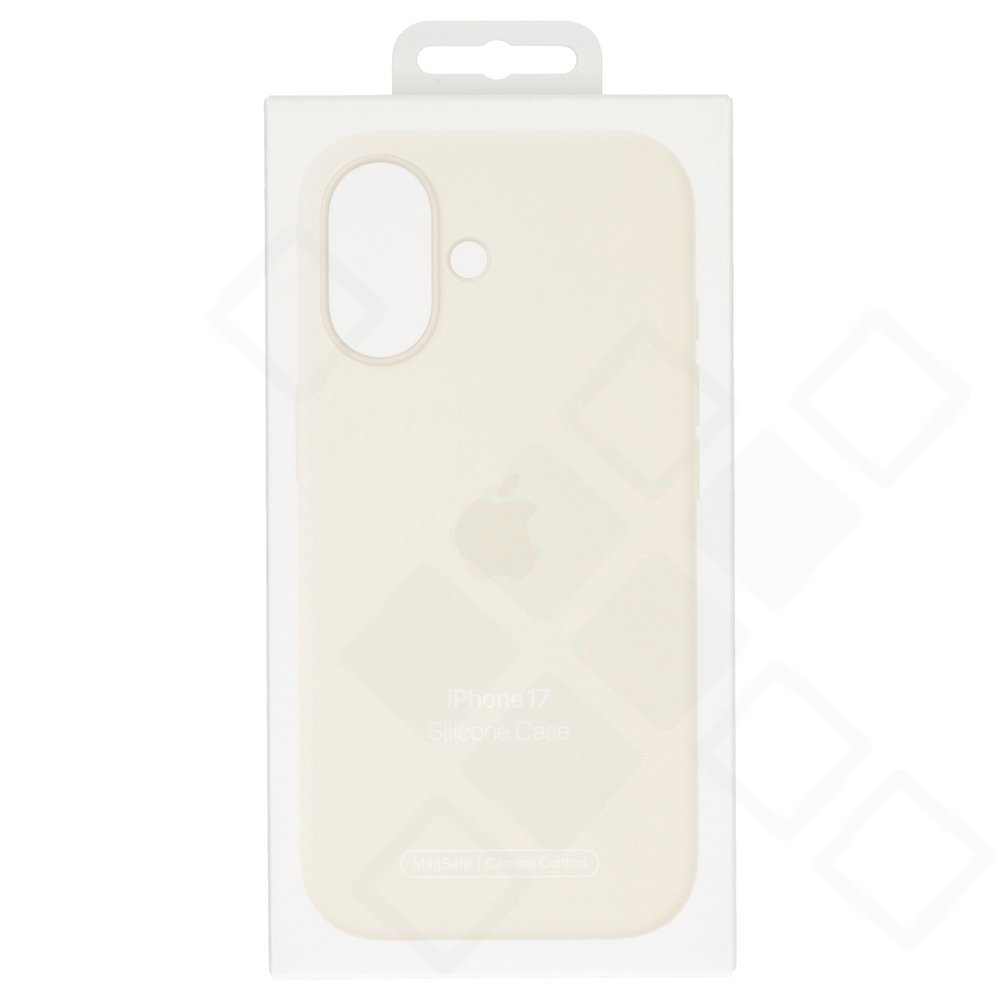 Apple Silicone Case with MagSafe für Apple iPhone 17 - vanilla