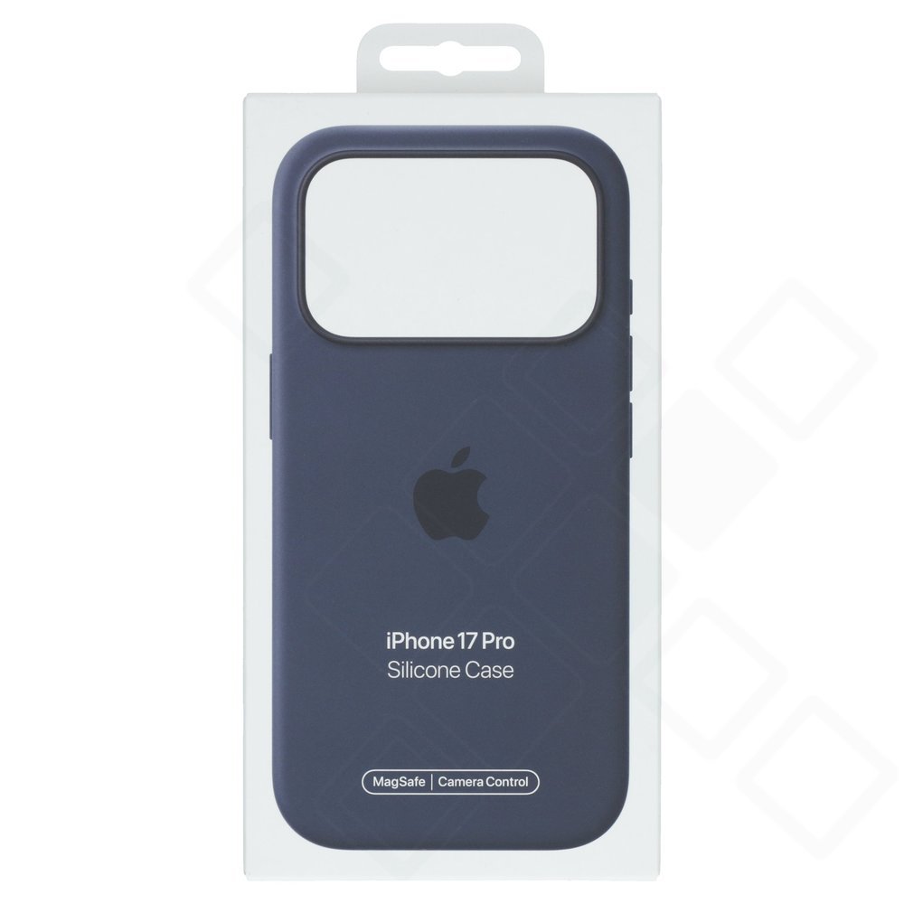 Apple Silicone Case with MagSafe für Apple iPhone 17 Pro - midnight