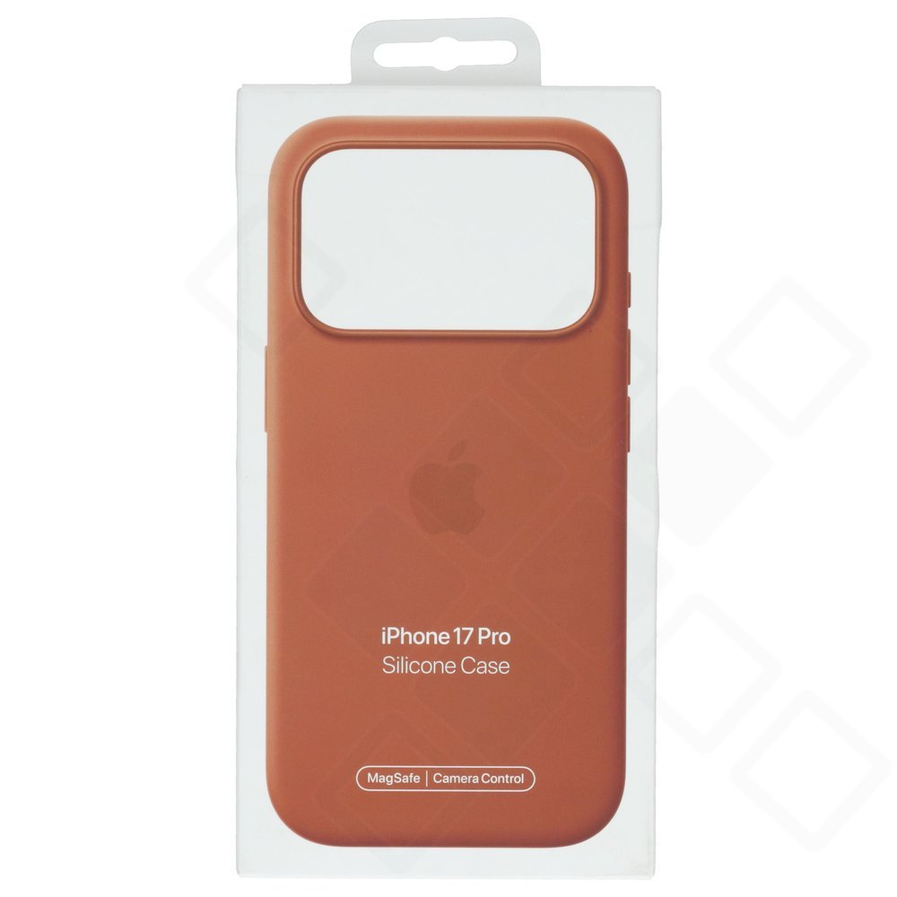 Apple Silicone Case with MagSafe für Apple iPhone 17 Pro - terra cotta