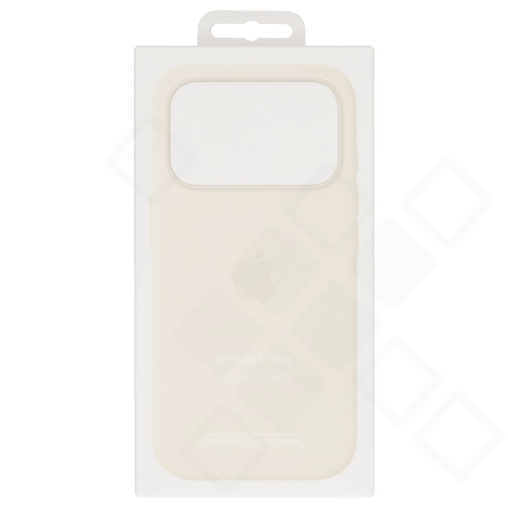 Apple Silicone Case with MagSafe für Apple iPhone 17 Pro - vanilla