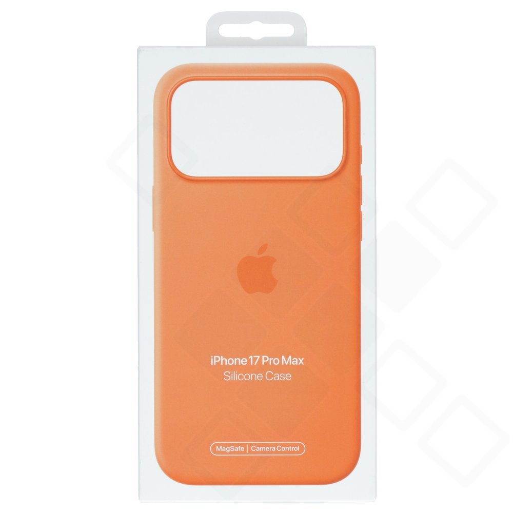 Apple Silicone Case mit MagSafe für iPhone 17 Pro Max – Orange