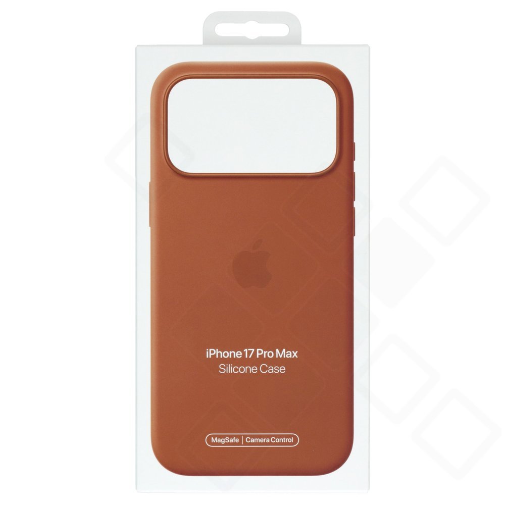 Apple Silicone Case mit MagSafe für iPhone 17 Pro Max – Terrakotta