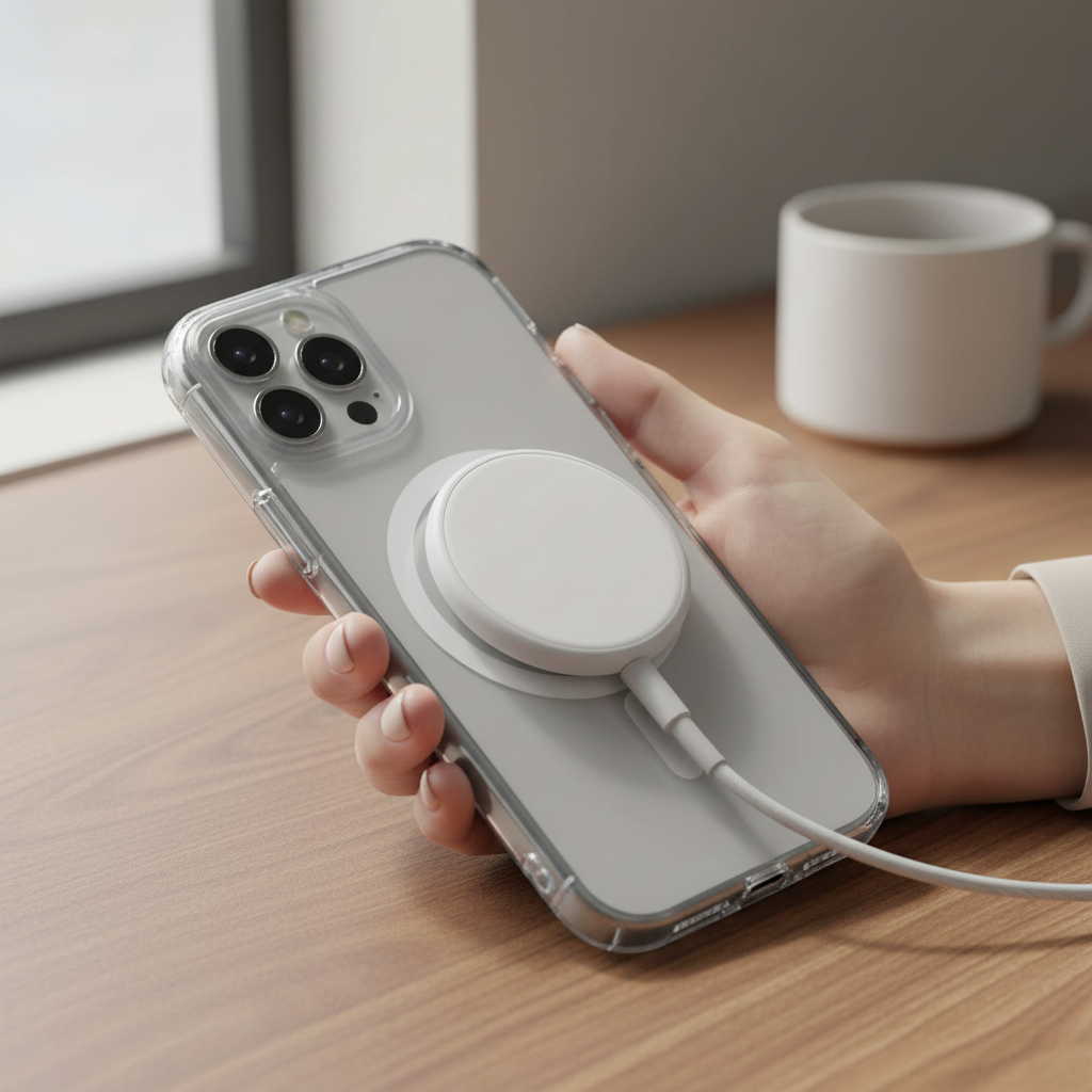 anco Magnetic Case für iPhone 16 Pro – Transparent MagSafe Hülle