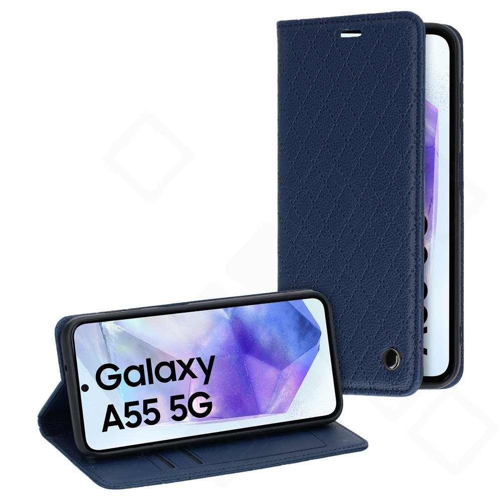 Bookcase Style magnetic für A556B Samsung Galaxy A55 5G - navy
