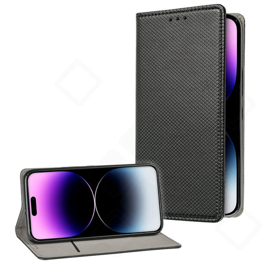 Bookcase basic magnetic für Apple iPhone 14 Pro Max - black