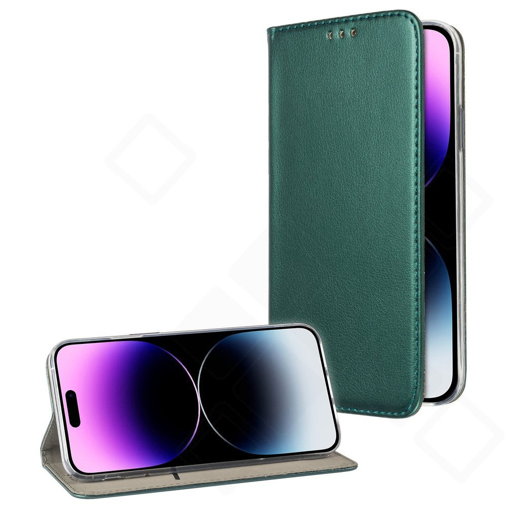 Bookcase basic magnetic für Apple iPhone 14 Pro Max - dark green