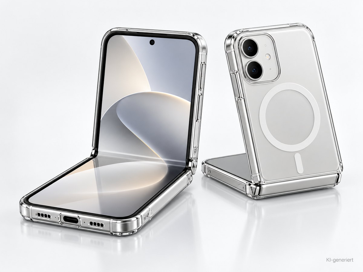 Original Cellularline Ultra Strong Mag Case für Apple iPhone Duo – Transparente Schutzhülle nach Militärstandard mit MagSafe