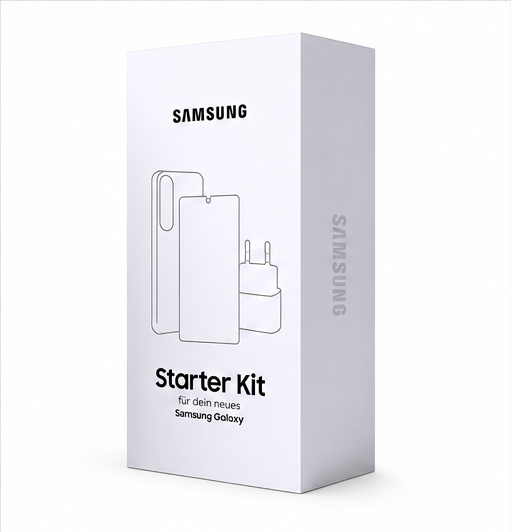 Samsung Galaxy S26 Ultra Starter Kit – Clear Case, Panzerglas & 25W Schnellladegerät