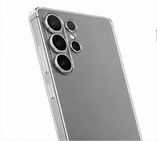 DISPLEX Real Glass + TPU Case für Samsung Galaxy S25 Ultra – 10H Schutzset