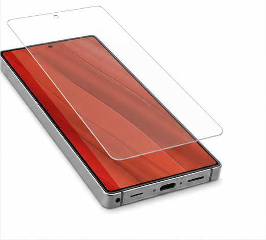 DISPLEX Real Glass + TPU Case für Samsung Galaxy S25 Ultra – 10H Schutzset