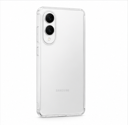 DISPLEX Real Glass + TPU Case für Samsung Galaxy S25 Edge – Schutzset 10H