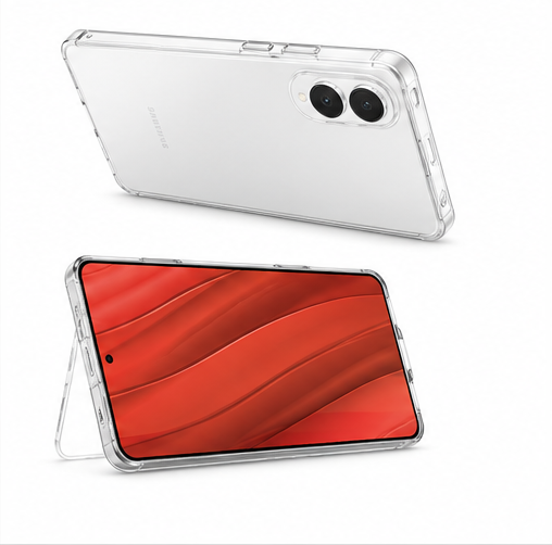 DISPLEX Real Glass + TPU Case für Samsung Galaxy S25 Edge – Schutzset 10H