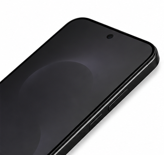 anco Panzerglas Fullscreen für Samsung Galaxy S25 Edge – Schwarz