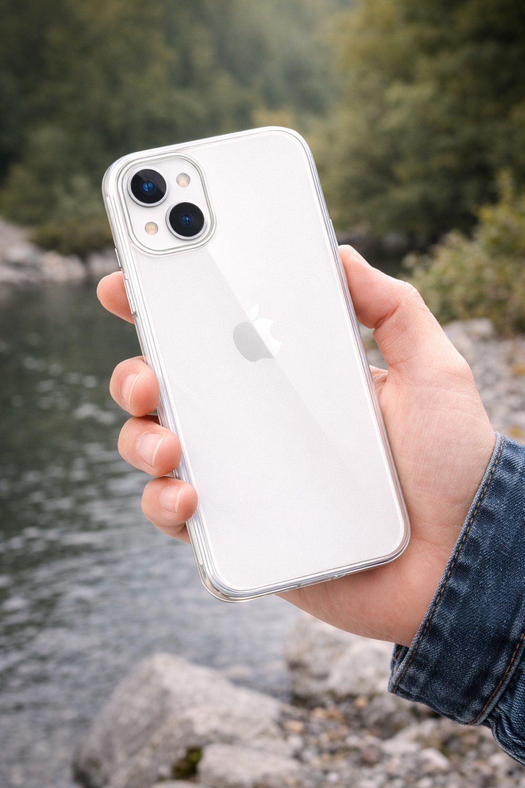 anco Super Slim Case für Apple iPhone 16 – Transparent