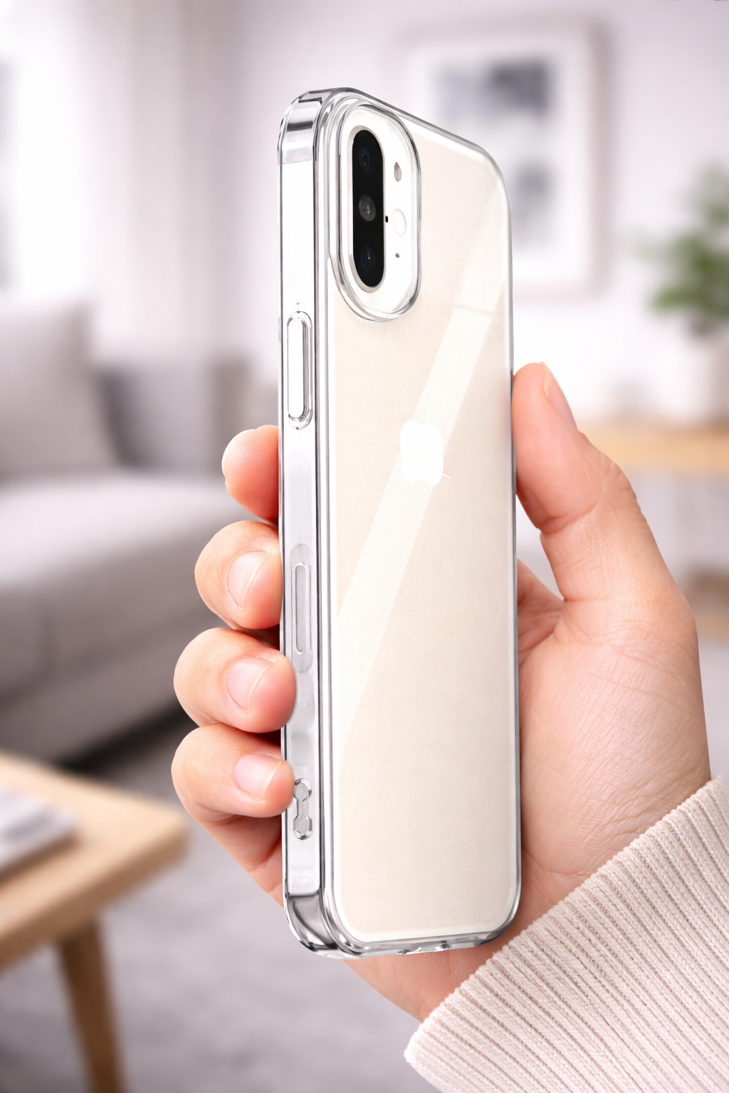 anco Super Slim Case für Apple iPhone 16 Plus – Transparente Hülle